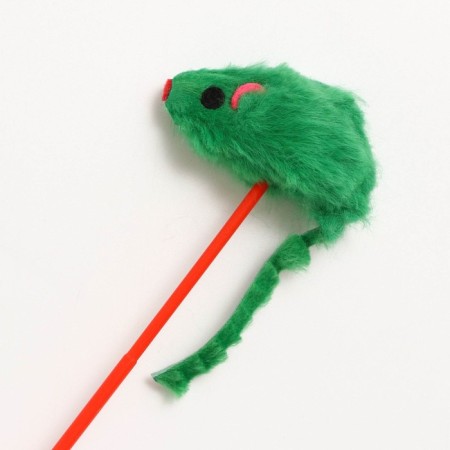 Teaser "mouse on a stick", green-1