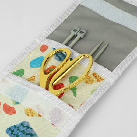 Case for sewing accessories 380 × 145mm light yellow-1