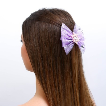 Hair hairpin "Charming lady"-5
