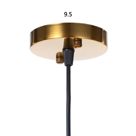 Bayerlux lamp "Infinity" E27 40W gold 15.5x15.5x18-118 cm-7