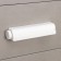 Lower for linen rotor exhaust shade, 6 lines, white color