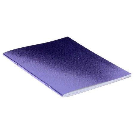 Notebook 48 sheets, in the ruler, Metallic "purple", boumvinyl cover, offset unit-2