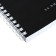 Notebook A4, 96 sheets, in a cage, on a crest, Nature, cover coated cardboard, embossing, mix
