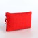 Women's wallet with lightning, red color