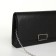 Female bag on a magnet, black color