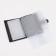 Male purse on Magnet, 3 in 1, department for auto documents and passports, black color