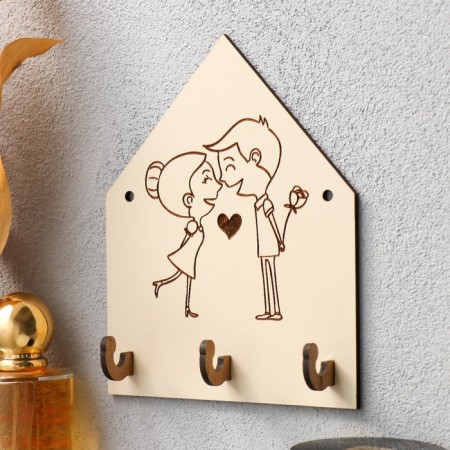 Key "couple" 11.5x15 cm-1