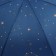 Women's Mechanical “Cosmos” umbrella, 8 spokes, d = 95, dark blue color