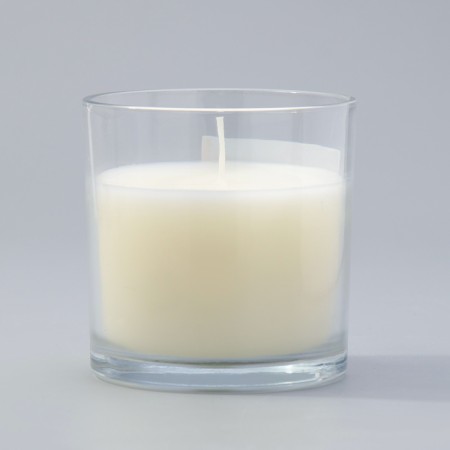Aromatic giant in a glass "Tropical coconut", soy wax, 10x10 cm-2