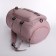 A backpack-samka with a zipper, 4 outer pockets, shoe detachment, pink color