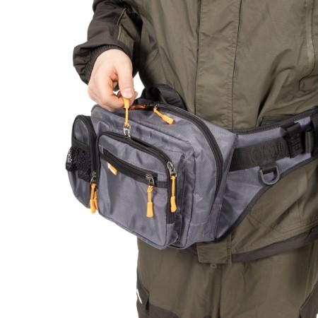 Bag Fisheries Frying Fitting Hip Bag, 28x21x17 cm, color gray color-7