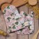 Set of kitchen. Ethel "Parrot": mittens 20x28 cm, severity 19x19 cm, 80% HL, 20% PE