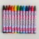 Wax pencils, set 12 colors, height 8 cm, diameter 0.8 cm, my little pony
