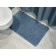 Bathroom soft rug, 50x80 cm, blue color