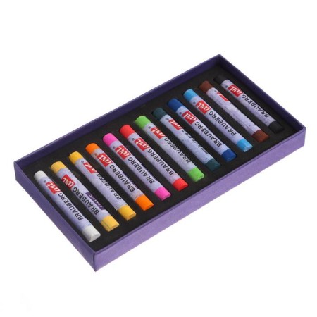 Pastel dry Soft set 12 colors, Brauberg Art Classic-1