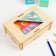 Set "Mom, baby, dwelling", (puzzle-three), element 5.5 × 5.5 cm, 16 mini-puzzles