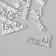 Metal decor for creativity "Oilman" 2.7x1.5 cm