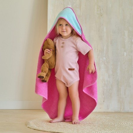Toward Tensor Corner I, 75x75 cm, mint/pink color, 100% cotton, 360 g/m2-6