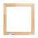 Frame for paintings (mirrors) 30 x 30 cm, profile 37 x 18 mm, emma, unpainted wood (suitable for decoration)