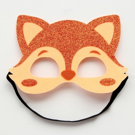 Carnival set "Red Lisichka": cloak, mask-9