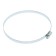 Glubdled zein English clamp, non-heating carriage, diameter 118-140 mm, width 9 mm