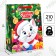 New Year. Gift package, 18x23x11.5 cm, packaging, cats aristocrats
