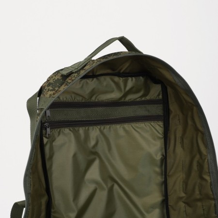 Tactical backpack, TAIF, 35L, lightning department, 3 outer pockets, camouflage color/green-8