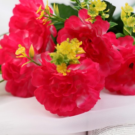 Bouquet "Stock Rose" 28 cm, mix-1