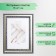 Photo frame Plastic "Mira" 15x21 cm 644821-6, silver (plastic screen)