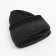 Men's hat with fleece lining, color black mix, size 56-58