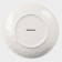 Porcelain shade "Cosmos", d = 21.2 cm, green color