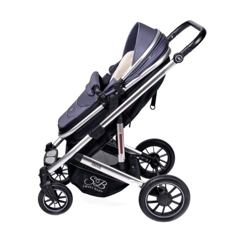 Stroller transformer Sweet Baby Amare, Gray color-20