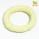 Chewing toy "Wave", TPR, 7 x 1 cm, yellow