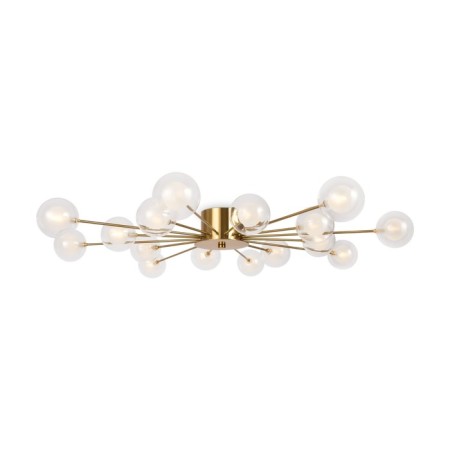 Freya FR5242CL-16BS1 Celebrity, 865x865x113 mm ceiling lamp, G4, 16x3W, brass color-1