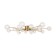 Freya FR5242CL-16BS1 Celebrity, 865x865x113 mm ceiling lamp, G4, 16x3W, brass color