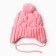 Children's hat, pink color, size 44-46