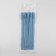 Lightning "Spiral", No. 3, non -proceeding, castle machine, 20 cm, blue color