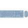 Keyboard + mouse oller S265W Claw: Blue Mouse: Blue USB Wireless Bluetooth/Radio MU 107807