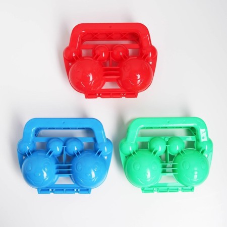 Snow-skies-sandpole "balls", Mix colors-3