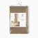 Ethel Ethel curtains for the kitchen, olive color, 130 +/- 6 x180 cm - 2 pcs, grabbing - 2 pcs, 70% HL, 30% luna