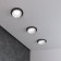 Luminaire Interceptible Elektrostandard, Solar, 92x92x35.5 mm, GU10, white, black color