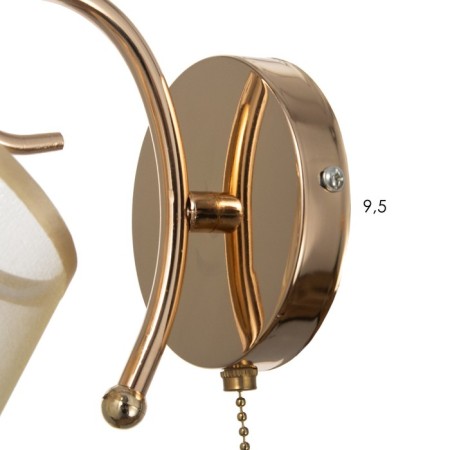 Sconces 662447/1 E27 40W gold 22x15x24 cm-6