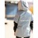 Vest for girls, height 140 cm, gray color