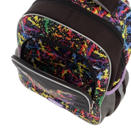 School backpack Erich Krause ergoline 15l, 39 x 28 x 14 cm, ergonomic back, butterfly 51597-5