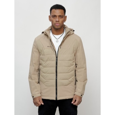 Male spring jacket, size 48, beige color-2