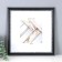 Photo frame Plastic "Gallery" 30x30 cm black (plastic screen)