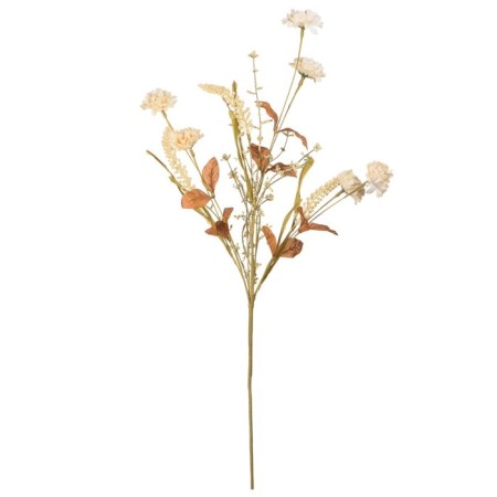Artificial flower "Luga clove", height 75 cm, light yellow color