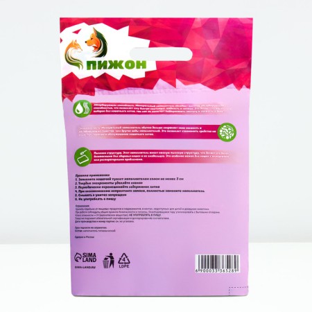 Mineral absorption "Pig" Filler "for long -haired cats, 5 liters-4
