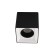 DK3080-BW+BK overhead light lamp for a change of lamp SORO, IP20, 15W, GU5.3, LED, Black-B.