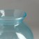 Landysh-1 candlestick turquoise 14x14 cm, 1350 ml Mix